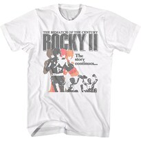 Camiseta Rockinstone La Historia Continúa Rocky Ii - Venta Internacional.