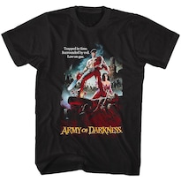 Camiseta Rockinstone Con El Logotipo De Army Of Darkness 100% Algodón - Venta Internacional.