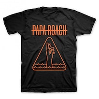 Camiseta Rockinstone Papa Roach Hand Icon 100% Algodón - Venta Internacional.