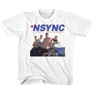 Foto 1 | Foto 1 | Camiseta Rockinstone Nsync Want You Back Para La Juventud - Venta Internacional.