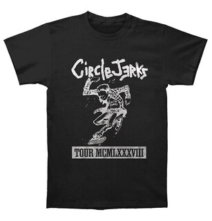 Foto 1 | Foto 1 | Camiseta Rockinstone Circle Jerks 1988 Tour 100% Algodón - Venta Internacional.
