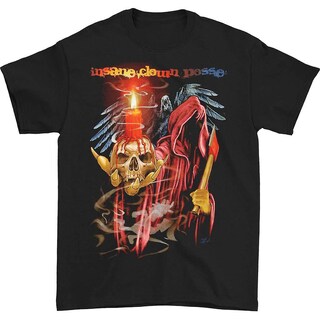 Foto 1 | Foto 1 | Camiseta Rockinstone Insane Clown Posse Skull Con Estampado De Velas - Venta Internacional.