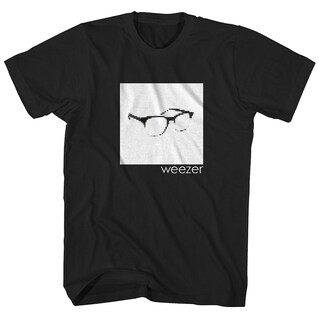 Foto 1 | Foto 1 | Camiseta Rockinstone Weezer Pixel Glasses 100% Algodón - Venta Internacional.