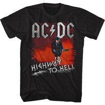 Camiseta Rockinstone Angus Young Highway To Hell Acdc - Venta Internacional.