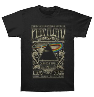 Foto 1 | Foto 1 | Camiseta Rockinstone Pink Floyd Empaquetada Con Póster Del Carnegie Hall - Venta Internacional.
