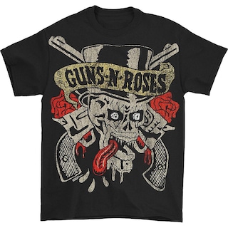 Foto 1 | Foto 1 | Camiseta Rockinstone Guns N Roses Tongue Skull 100% Algodón - Venta Internacional.