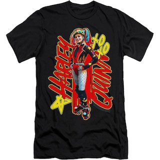 Foto 1 | Foto 1 | Camiseta Rockinstone Harley Quinn Birds Of Prey 180 G/m² - Venta Internacional.