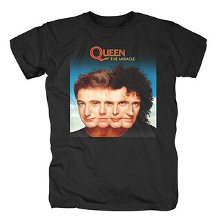 Foto 1 | Foto 1 | Camiseta Queen The Miracle Para Hombre Rockinstone De Algodón 180 G/m² - Venta Internacional.