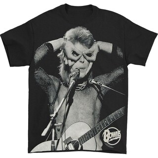 Foto 1 | Foto 1 | Camiseta Rockinstone David Bowie Acoustic 180 G/m² 100% Algodón - Venta Internacional.