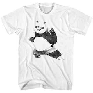 Foto 1 | Foto 1 | Camiseta Rockinstone Kung-fu Panda Strike A Pose Para Hombre - Venta Internacional.