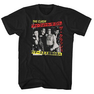 Foto 1 | Foto 1 | Camiseta Rockinstone Clash Kanji 100% Algodón - Venta Internacional.