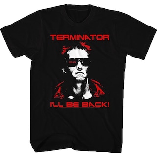 Foto 1 | Foto 1 | Camiseta Rockinstone Terminator I'll Be Back 100% Algodón - Venta Internacional.