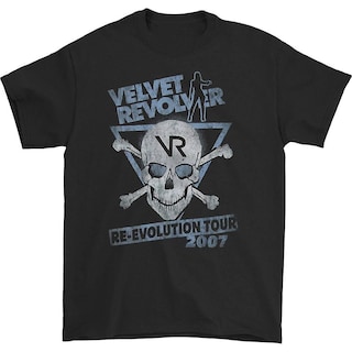Foto 1 | Foto 1 | Camiseta Rockinstone Velvet Revolver Re-evolution Tour 07 - Venta Internacional.