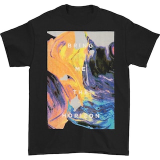 Foto 1 | Foto 1 | Camiseta Rockinstone Bring Me The Horizon Pintada 180 G/m² - Venta Internacional.