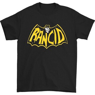 Foto 1 | Foto 1 | Camiseta Rockinstone Rancid Skele-tim Bat Tee 180 G/m², 100% Algodón - Venta Internacional.
