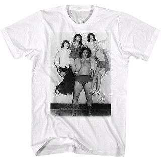 Foto 1 | Foto 1 | Camiseta Rockinstone Para Mujer Y Hombre Andre The Giant, 180 G/m² - Venta Internacional.