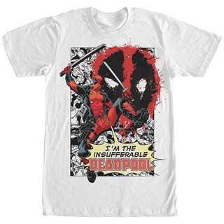 Foto 1 | Foto 1 | Camiseta Rockinstone Insufferable Deadpool 100% Algodón - Venta Internacional.