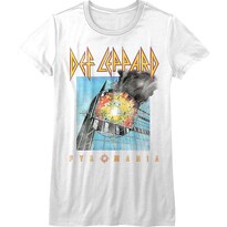 Camiseta Infantil Rockinstone Junior Pyromania Def Leppard - Venta Internacional.