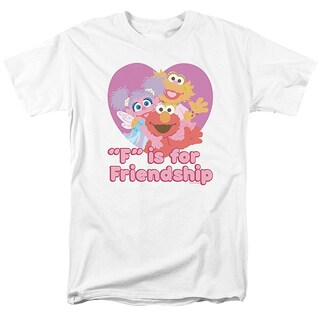 Foto 1 | Foto 1 | Camiseta Rockinstone F Is For Friendship Sesame Street - Venta Internacional.