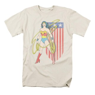 Foto 1 | Foto 1 | Camiseta Dc Comics Usa Banner Para Hombre Rockinstone - Venta Internacional.