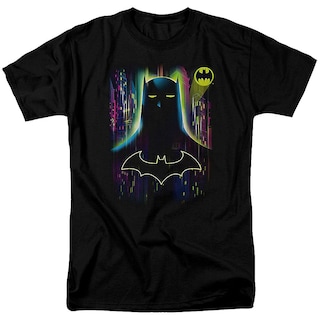 Foto 1 | Foto 1 | Camiseta Rockinstone Neon Batman 180 G/m² 100% Algodón - Venta Internacional.