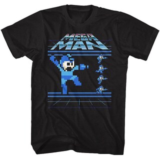 Foto 1 | Foto 1 | Camiseta Rockinstone Mega Man Megamen 100% Algodón - Venta Internacional.