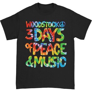 Foto 1 | Foto 1 | Camiseta Woodstock Rockinstone 100% Algodón Preencogido - Venta Internacional.