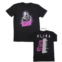 Camiseta Rockinstone Ozuna Aura Tour Negra Para Hombre - Venta Internacional.
