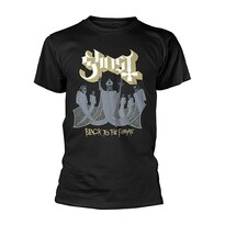 Camiseta Rockinstone Ghost Black To The Future 180 G/m² - Venta Internacional.