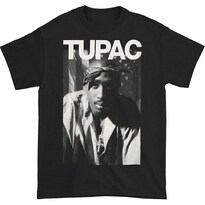 Camiseta Rockinstone Tupac Stars & Stripes 180 G/m², 100% Algodón - Venta Internacional.