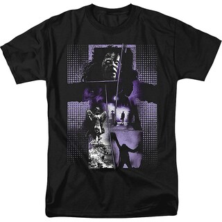 Foto 1 | Foto 1 | Camiseta Rockinstone Purple Collage Exorcist 180 G/m², 100% Algodón - Venta Internacional.