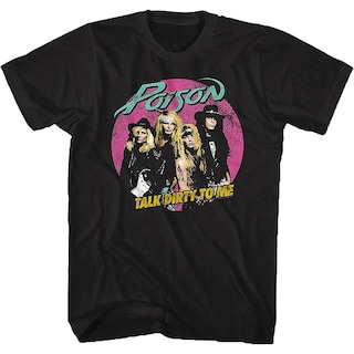 Foto 1 | Foto 1 | Camiseta Rockinstone Talk Dirty Poison 180 G/m², 100% Algodón - Venta Internacional.