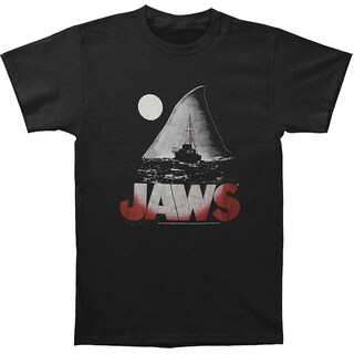 Foto 1 | Foto 1 | Camiseta Rockinstone Jaws Night 100% Algodón 180 G/m² - Venta Internacional.