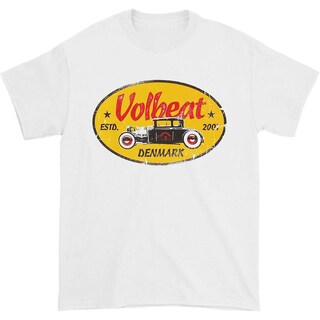 Foto 1 | Foto 1 | Camiseta Volbeat Yellow Oval Para Hombre 100% Algodón - Venta Internacional.