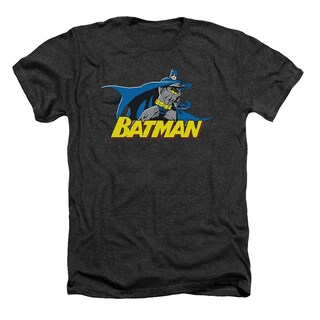 Foto 1 | Foto 1 | Camiseta Rockinstone Batman 8 Bit Cape Heather Para Hombre - Venta Internacional.