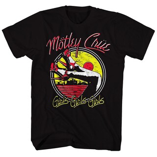 Foto 1 | Foto 1 | Camiseta Rockinstone Motley Crue Con Tacones Para Niñas Y Niñas - Venta Internacional.