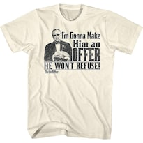 Camiseta El Padrino De Rockinstone Una Oferta Que No Puede Rechazar - Venta Internacional.