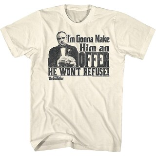 Foto 1 | Foto 1 | Camiseta El Padrino De Rockinstone Una Oferta Que No Puede Rechazar - Venta Internacional.