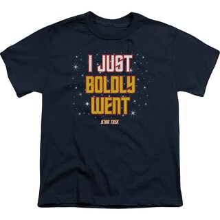 Foto 1 | Foto 1 | Camiseta Rockinstone Youth I Just Boldly Went Star Trek - Venta Internacional.