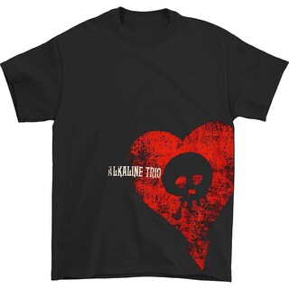 Foto 1 | Foto 1 | Camiseta Rockinstone Alkaline Trio Heart Skull Para Hombre - Venta Internacional.