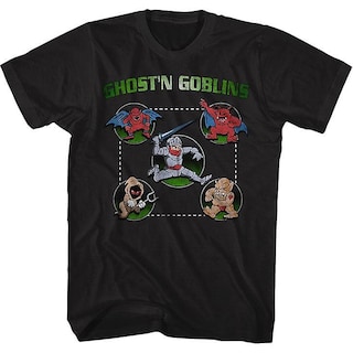 Foto 1 | Foto 1 | Camiseta Rockinstone Ghost'n Goblins Full Circle 180 G/m² - Venta Internacional.