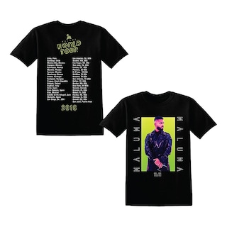 Foto 1 | Foto 1 | Camiseta Rockinstone Maluma Tour 100% Algodón - Venta Internacional.