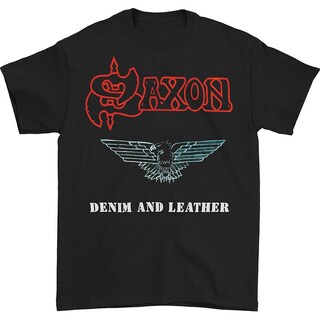 Foto 1 | Foto 1 | Camiseta Saxon Denim & Leather 100% Algodón Para Hombre - Venta Internacional.