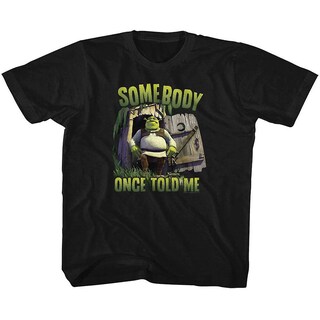 Foto 1 | Foto 1 | Camiseta Rockinstone Shrek Somebody 180 G/m², 100% Algodón - Venta Internacional.