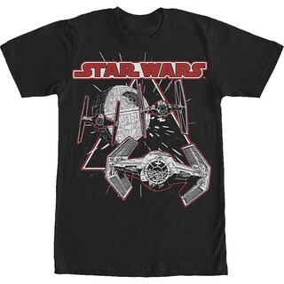Foto 1 | Foto 1 | Camiseta Rockinstone Star Wars Tie Fighters 100% Algodón - Venta Internacional.