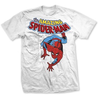 Foto 1 | Foto 1 | Camiseta Rockinstone Spider-man Stamp 100% Algodón - Venta Internacional.