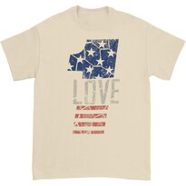 Camiseta Rockinstone Bob Marley Usa 1 Love 180 G/m² 100% Algodón - Venta Internacional.