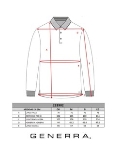 Foto 4 | Foto 4 | Playera Manga Larga Generra Para Hombre