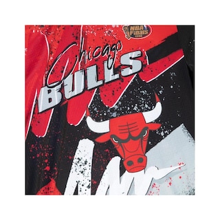Foto 4 | Foto 4 | Playera Mitchell & Ness Nba Chicago Bulls Hyper Hoops Color Rojo