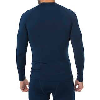 Foto 3 | Foto 3 | Playera Deportiva Dryfit Manga Larga Black Secret Sport Azul Marino para Caballero
